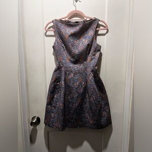 Zara beautiful paisley dress NWT. Size XS